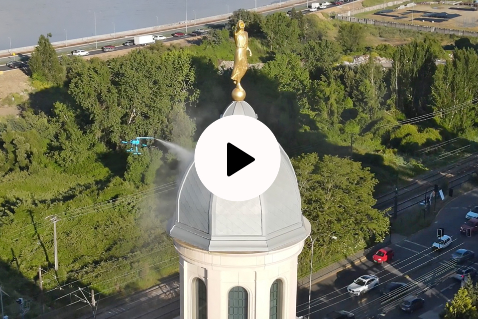 KTV Working Drone Chile