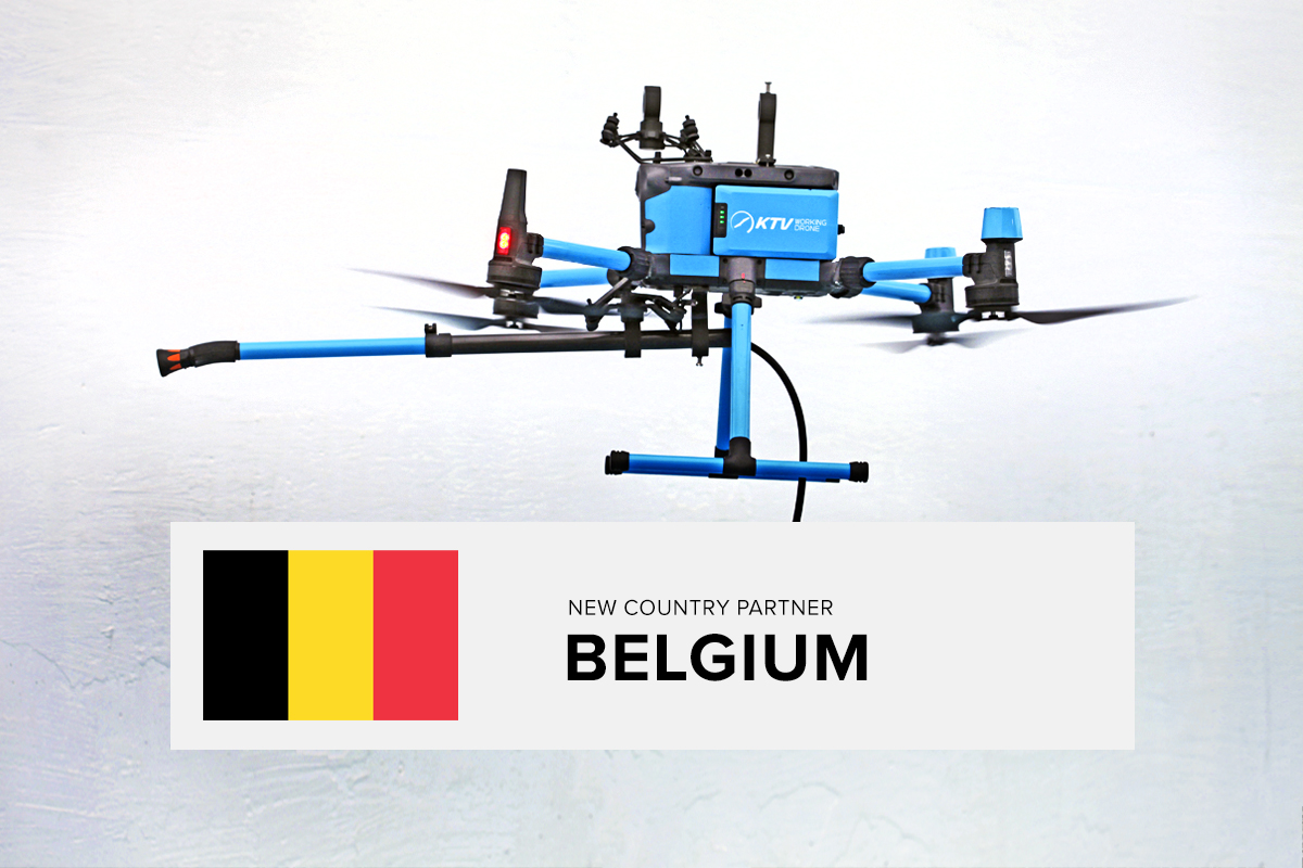KTV Working Drone Belgium