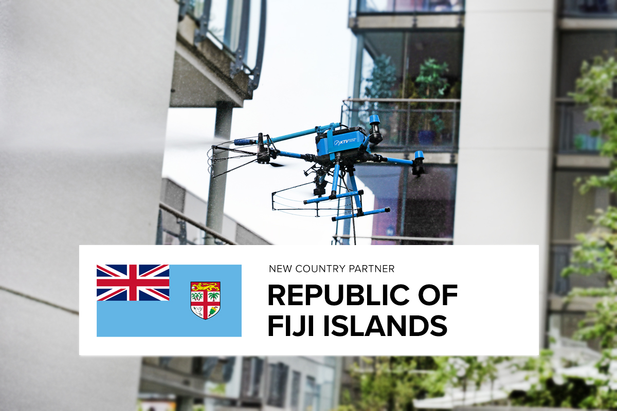 KTV Working Drone Fiji