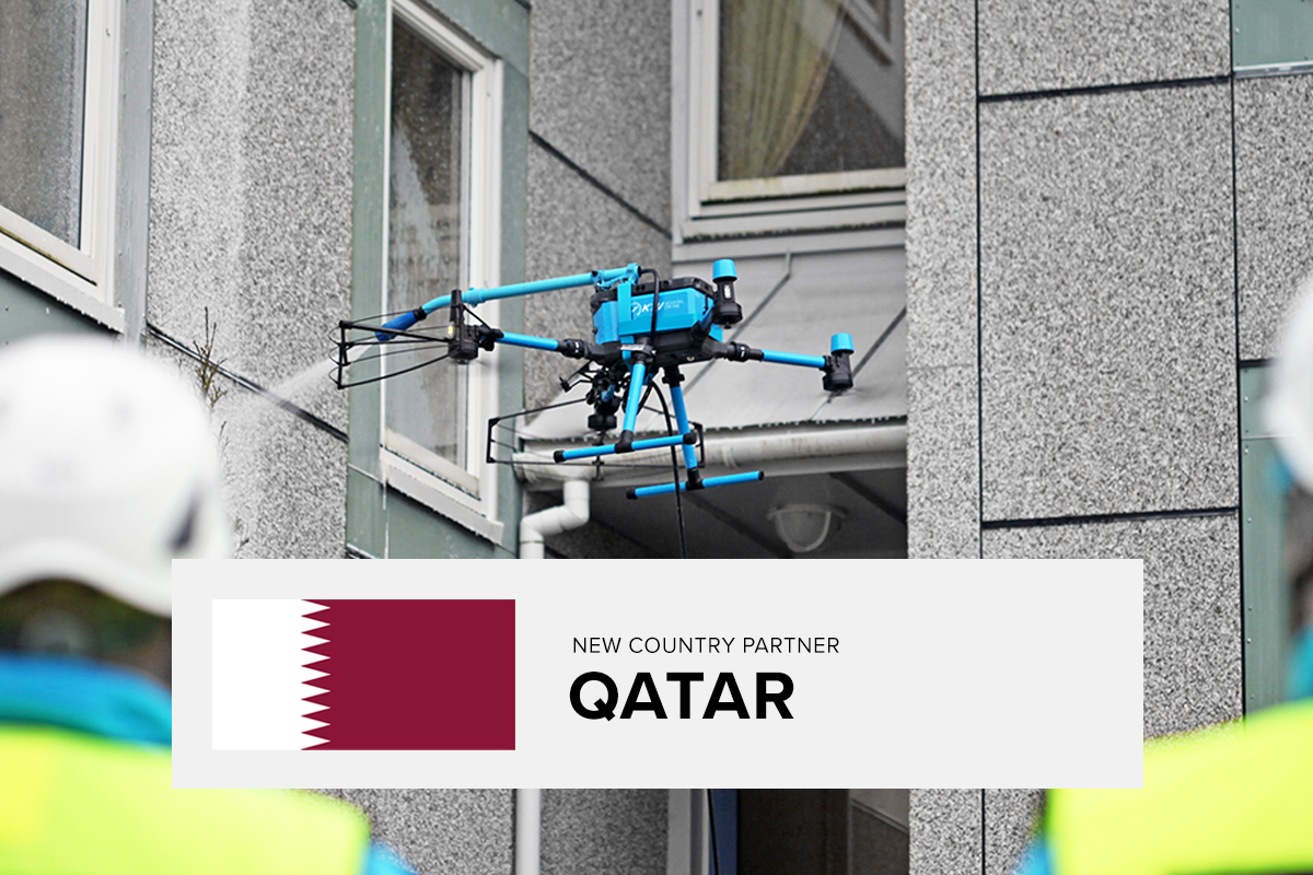 KTV Working Drone Qatar