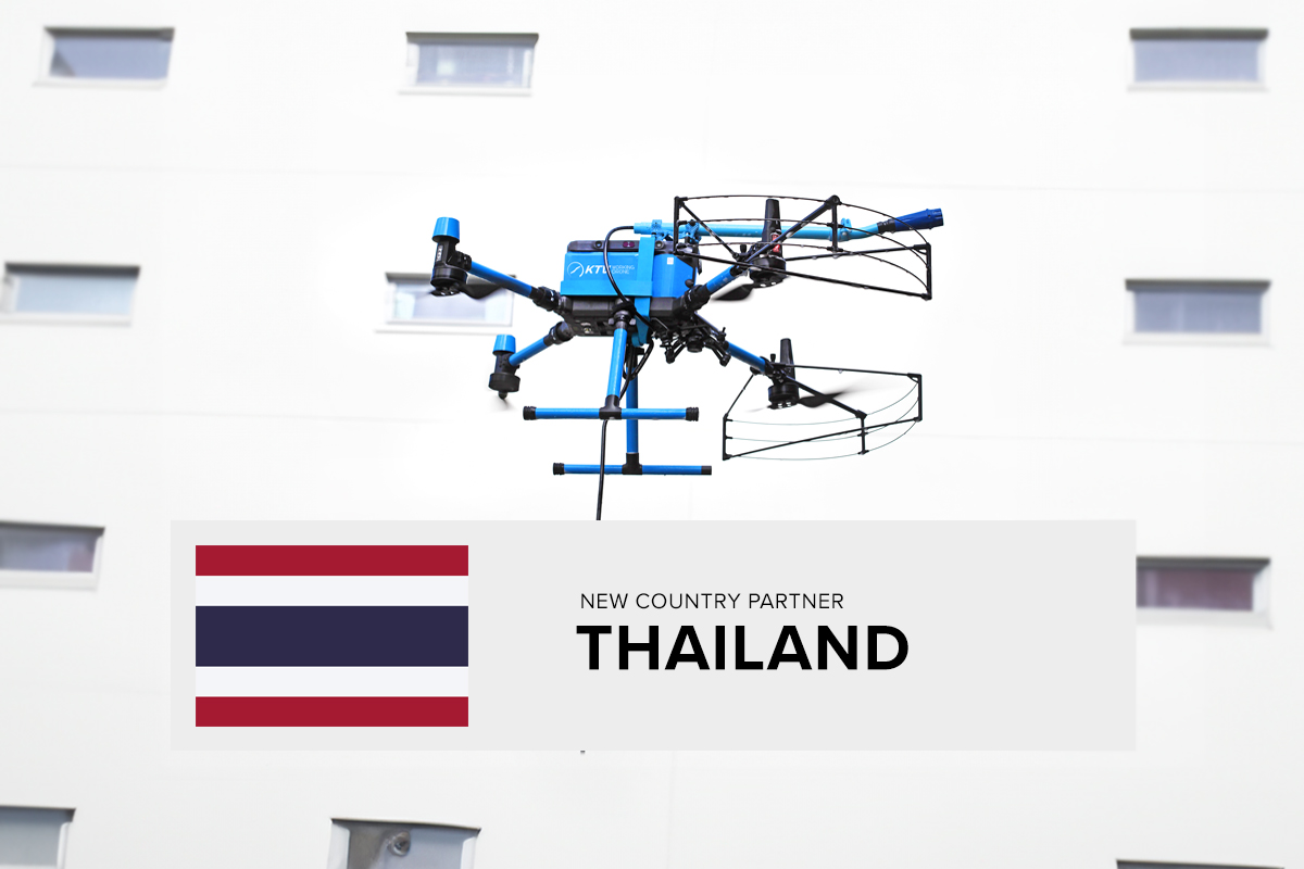 KTV Working Drone Thailand