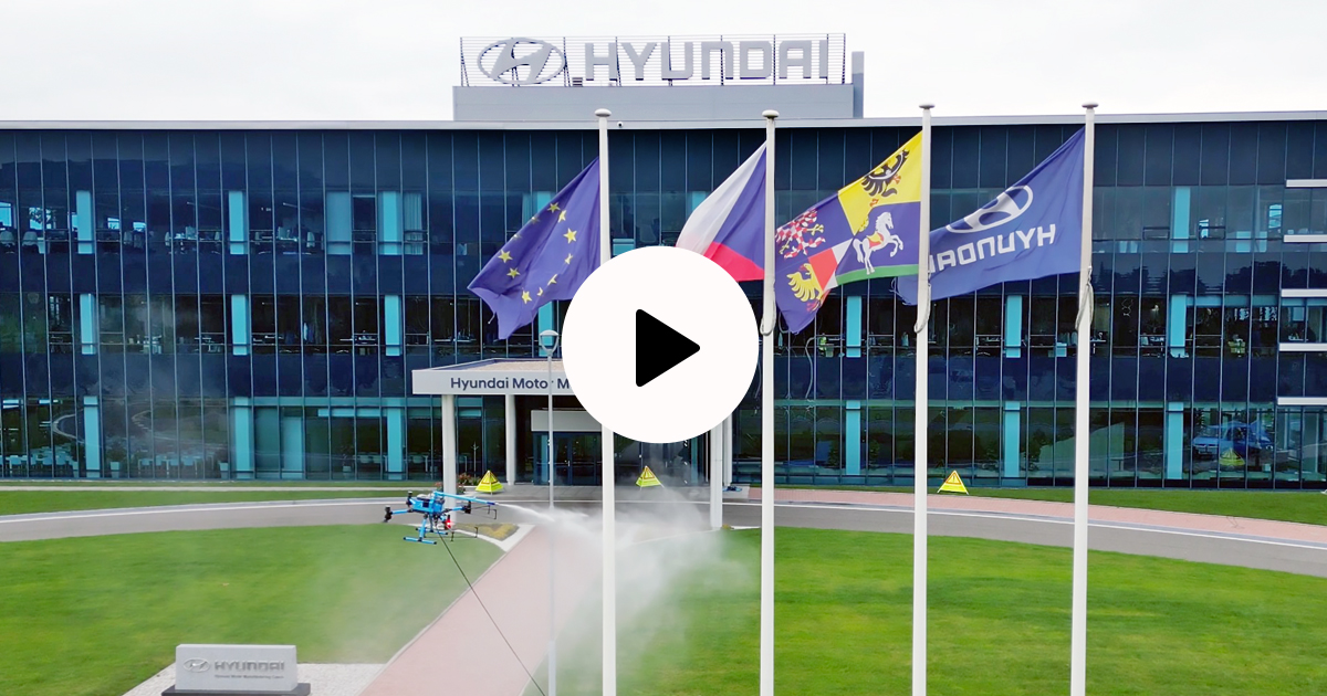 KTV Working Drone in the Czech Republic