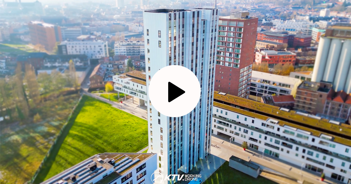 KTV Working Drone Belgium