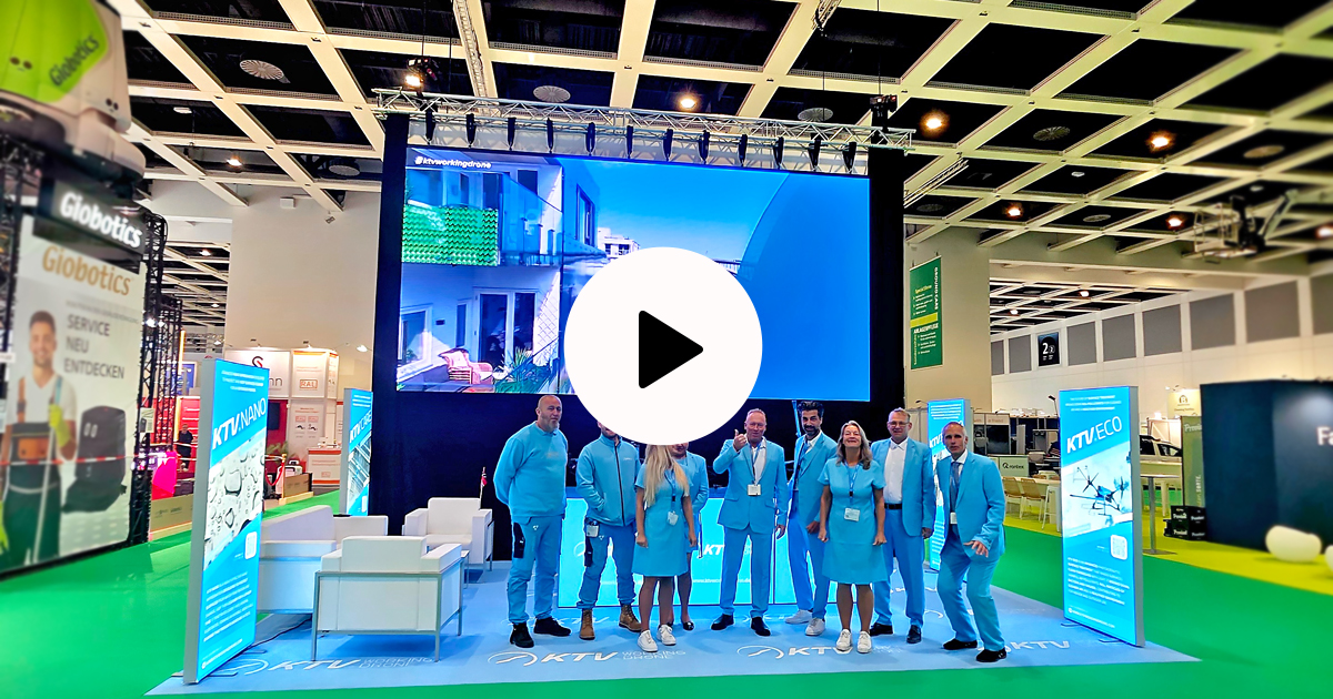 KTV Working Drone at CMS Berlin