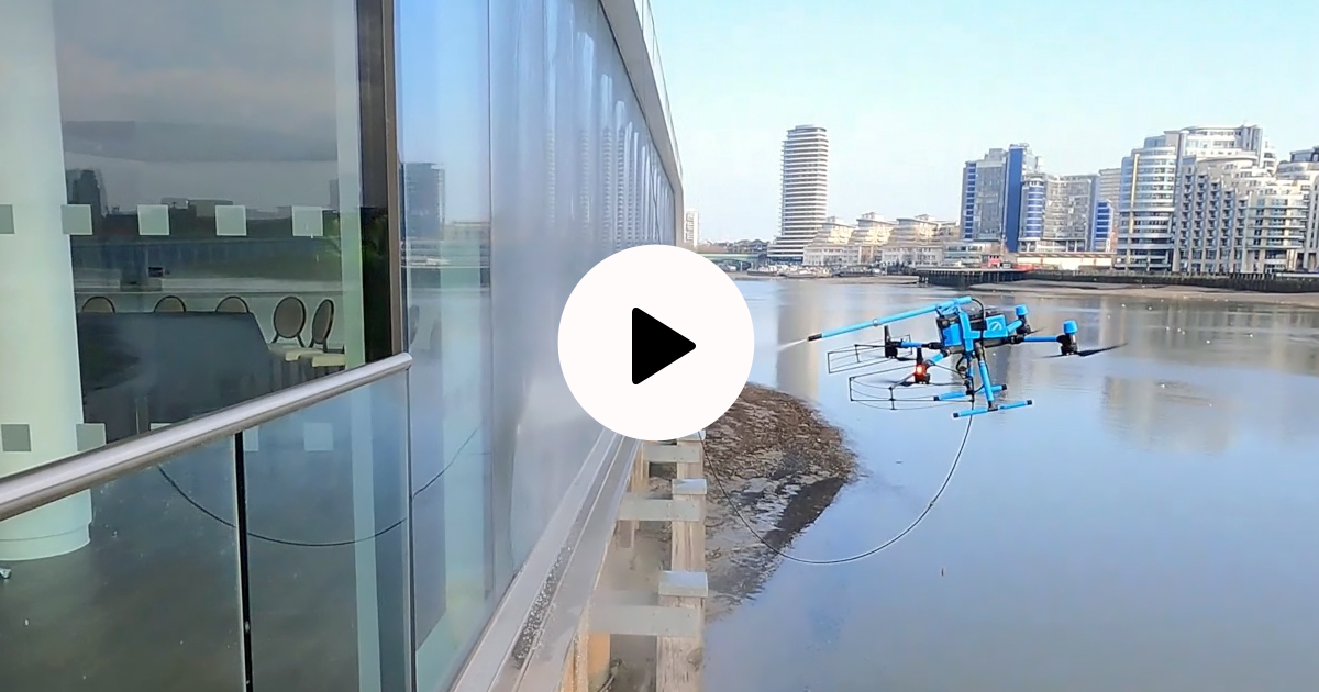 KTV Working Drone UK in London