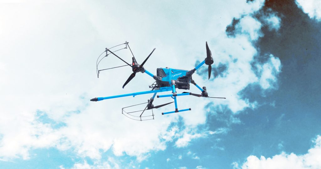 KTV Working Drone Cyprus