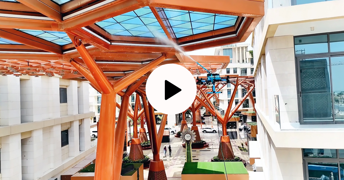 KTV Working Drone Qatar