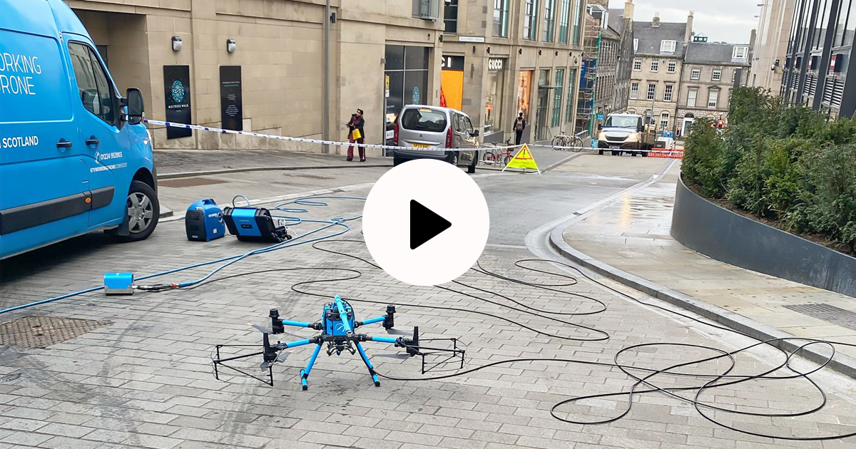 KTV Working Drone Scotland